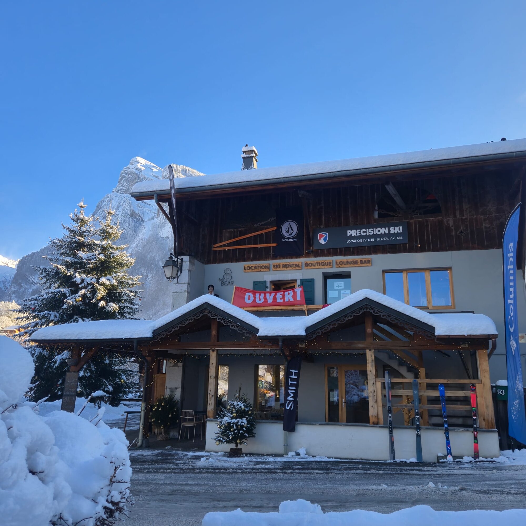 Een unieke conceptstore ideaal
in het hart van Samoëns