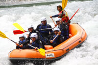 Rafting sur l'eau