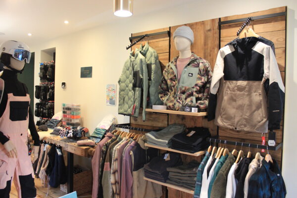 Men's clothing corner